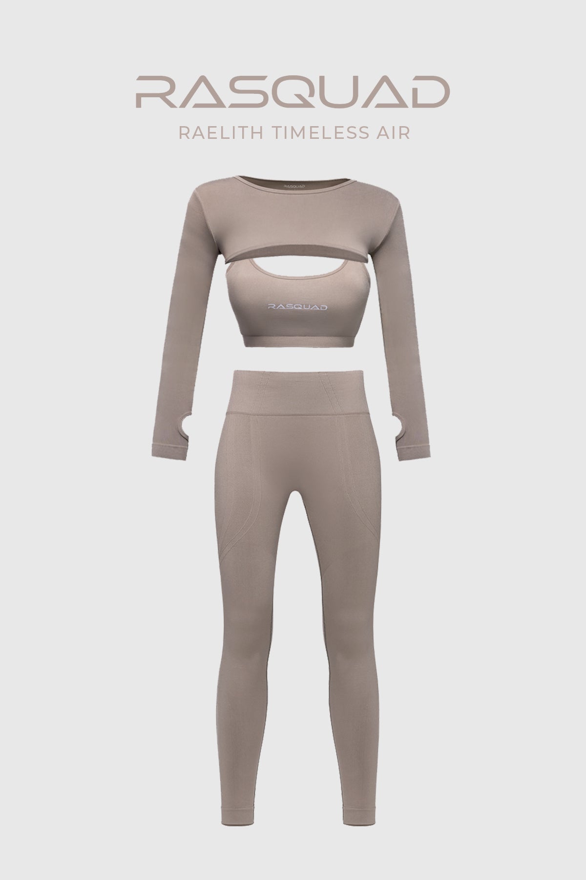 LAYERED CROP TOP - Bej