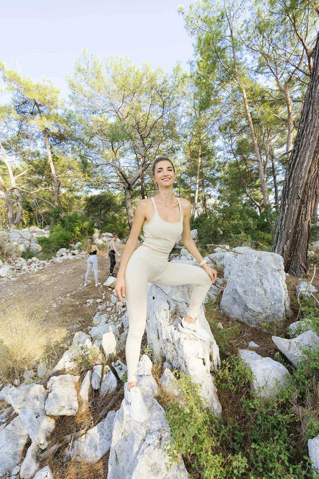 ICONIC SCRUNCH TAYT - Bej