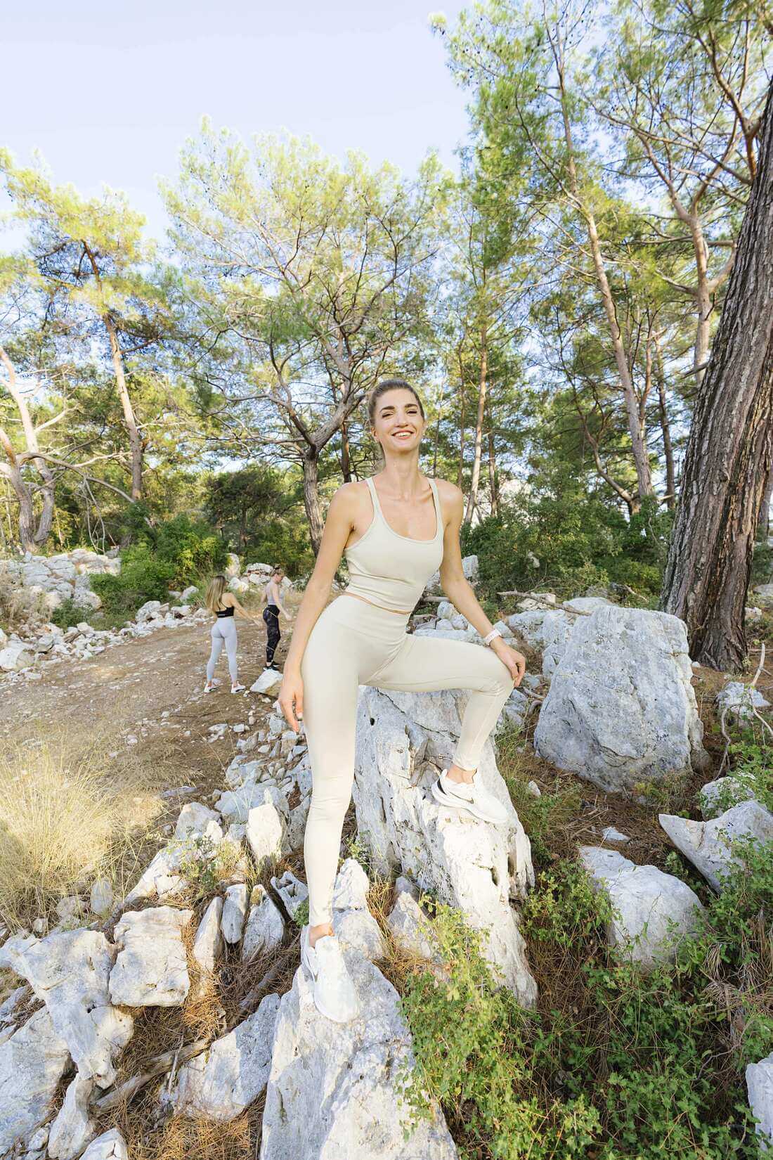 ICONIC SCRUNCH TAYT - Bej