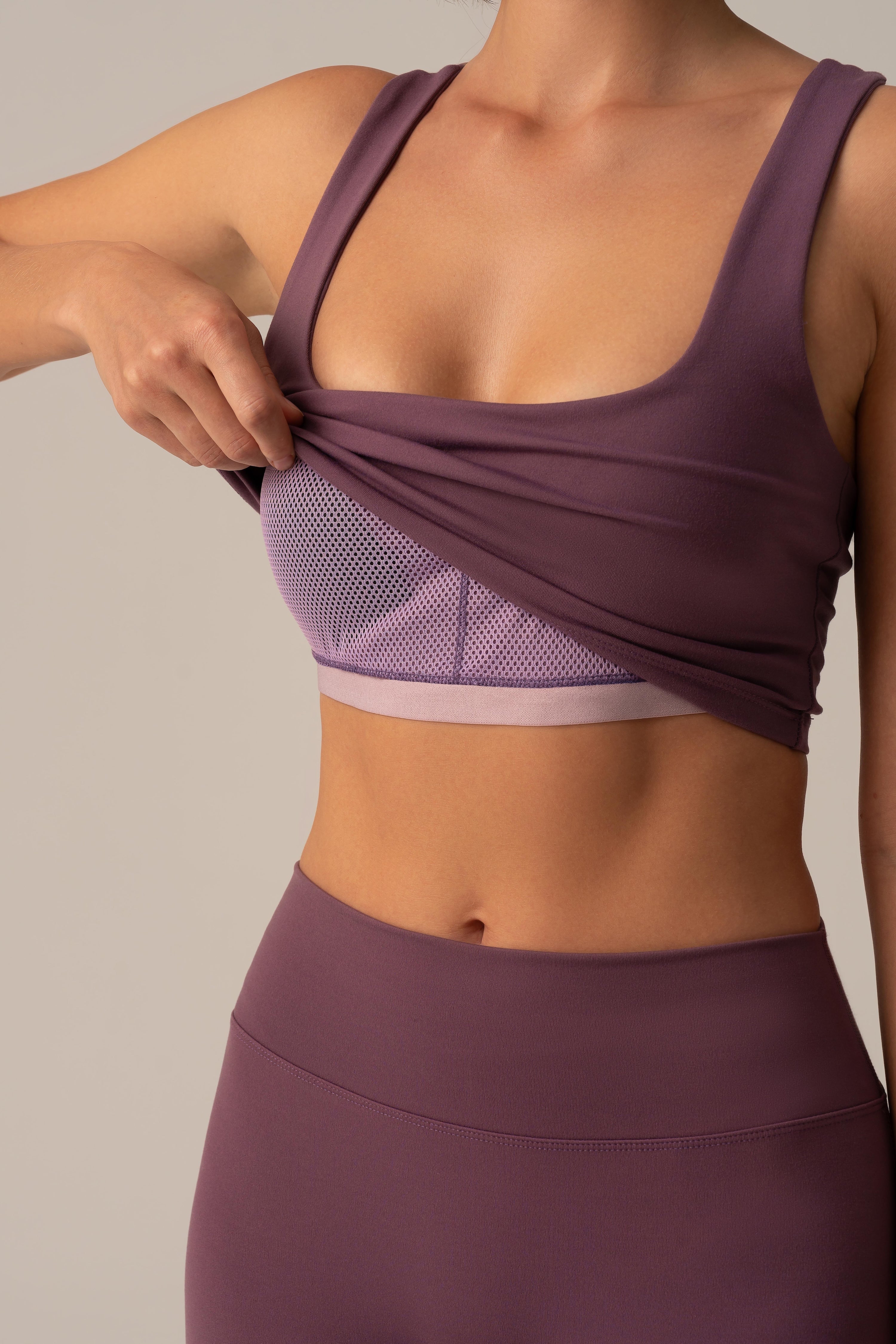 Couture Çift Katmanlı Özelleştirilebilir Pedli Crop