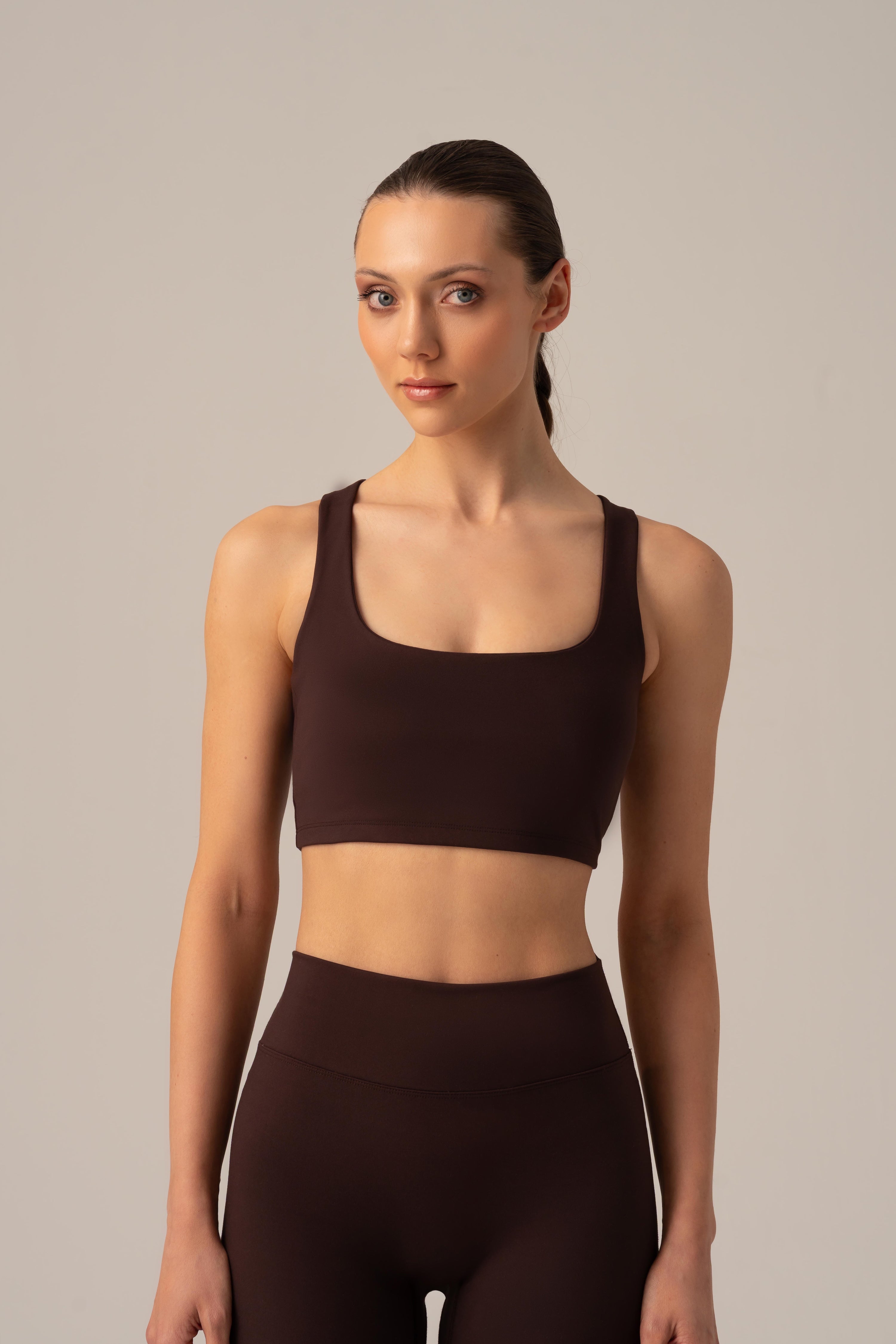 Couture Çift Katmanlı Özelleştirilebilir Pedli Crop
