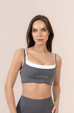 PROLUXE LAYERED SPOR BRA  - Gri