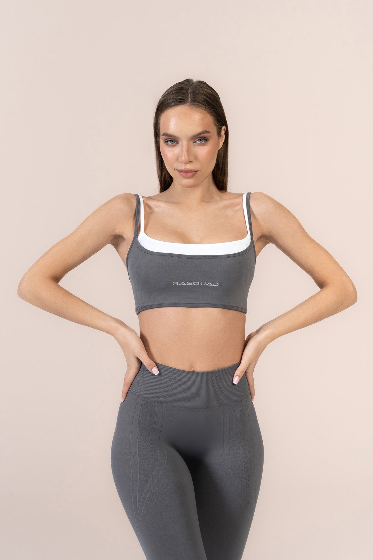 PROLUXE LAYERED SPOR BRA  - Gri
