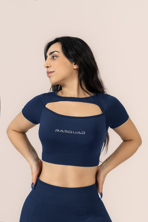 PROLUXE CROP TOP - Lacivert