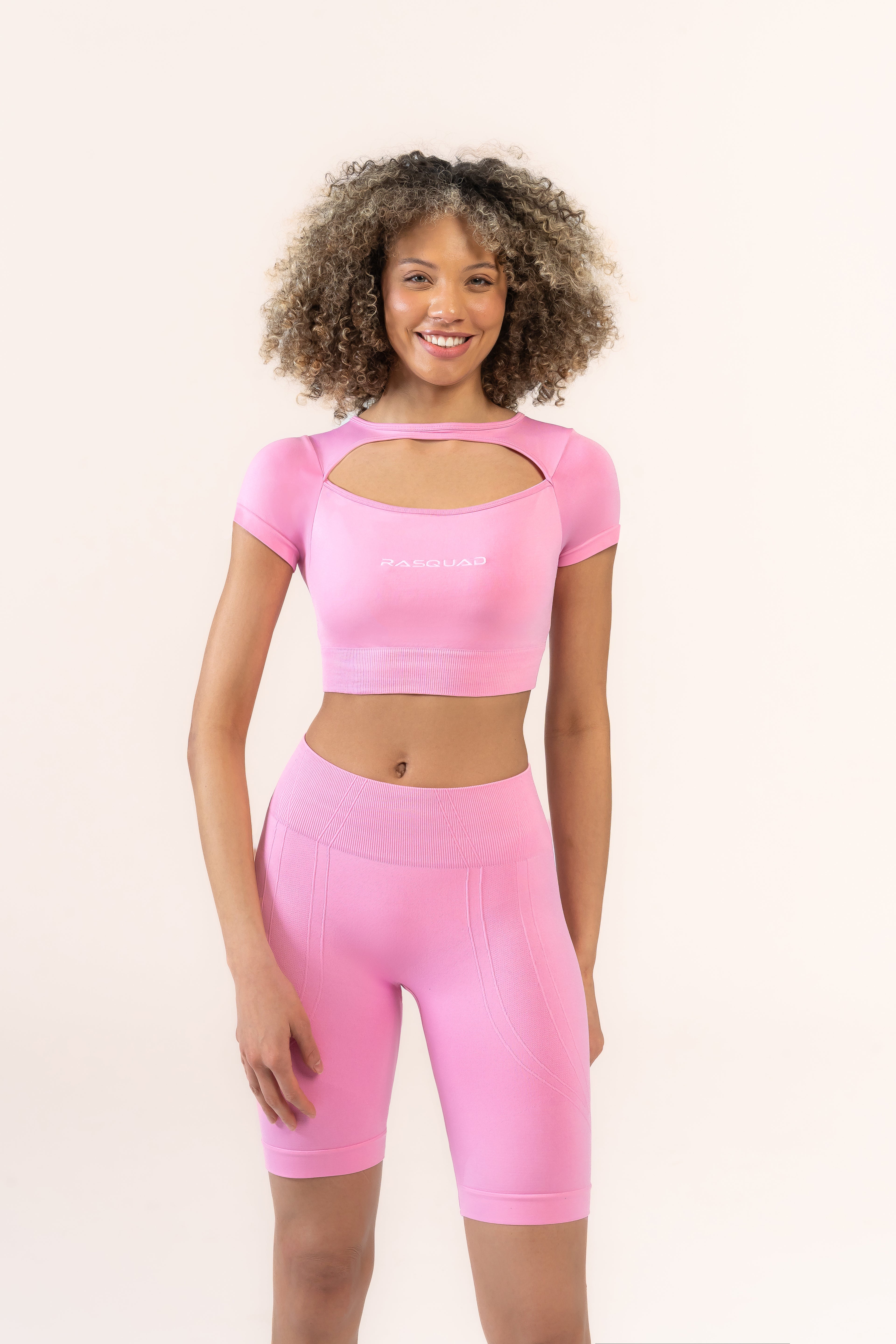 Aurora Layered Crop Top Arwen | Dekolteli Spor Üst | Rasquad