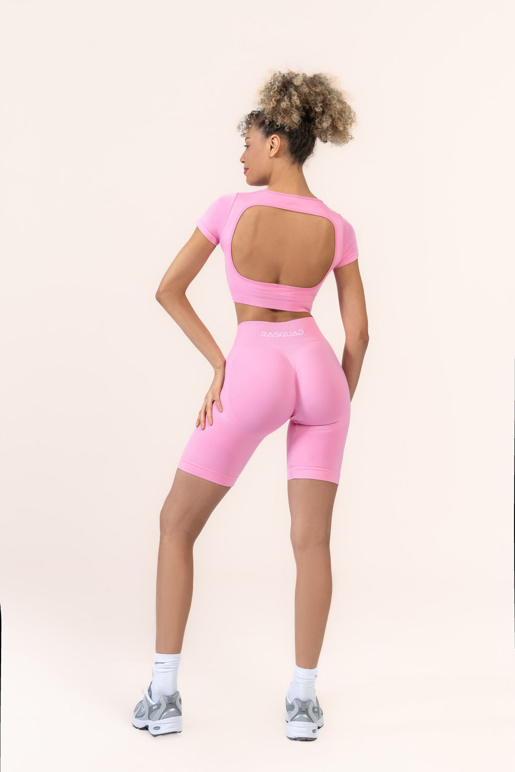 Aurora Layered Crop Top Arwen | Dekolteli Spor Üst | Rasquad