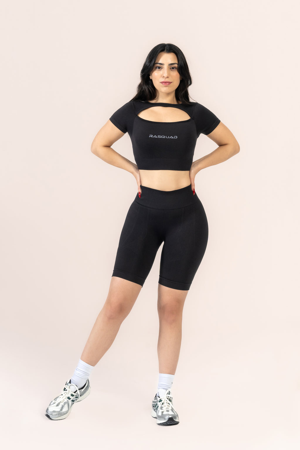Aurora Layered Crop Top Evenstar | Nefes Alabilir Spor Üst | Rasquad