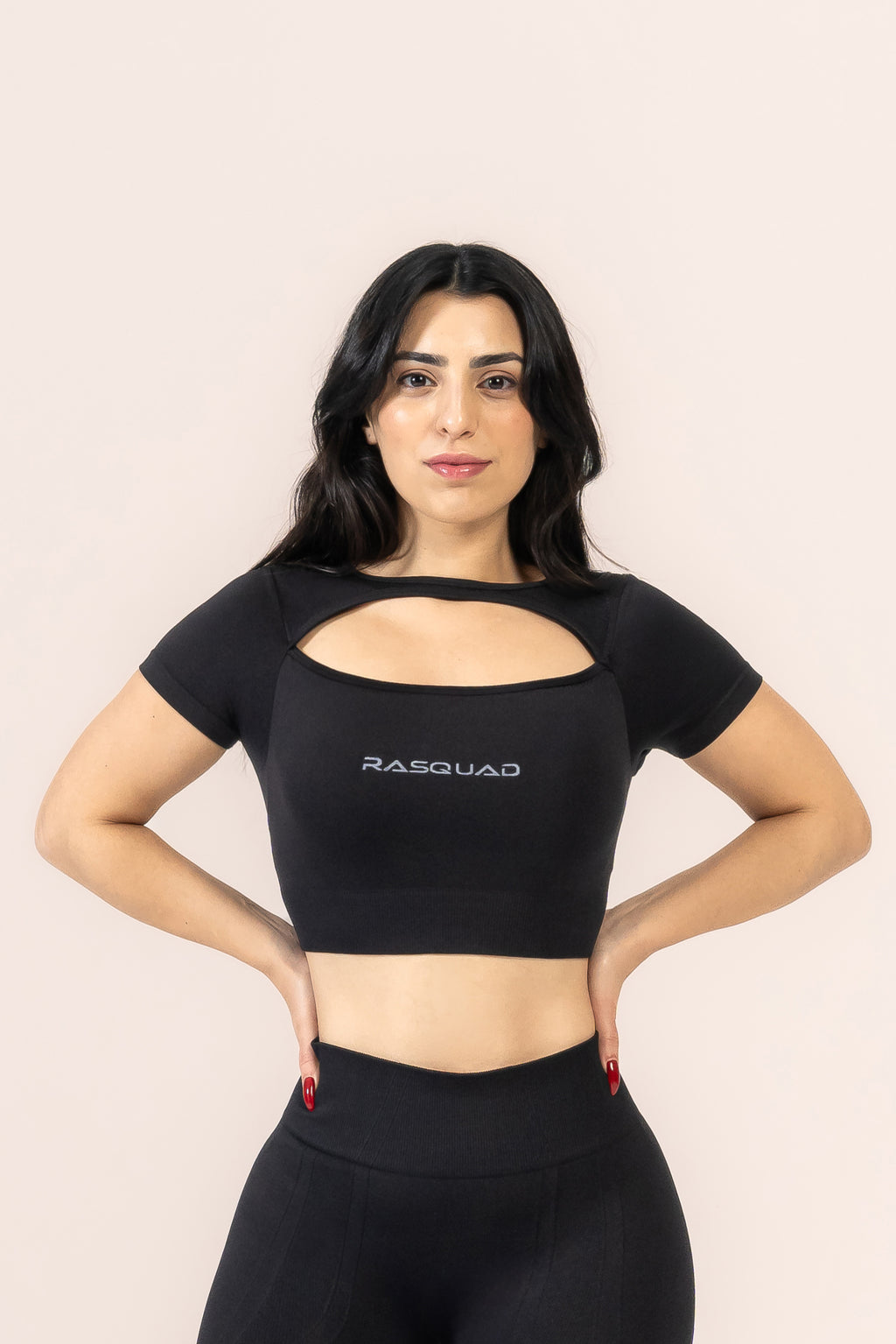 Aurora Layered Crop Top Evenstar | Nefes Alabilir Spor Üst | Rasquad
