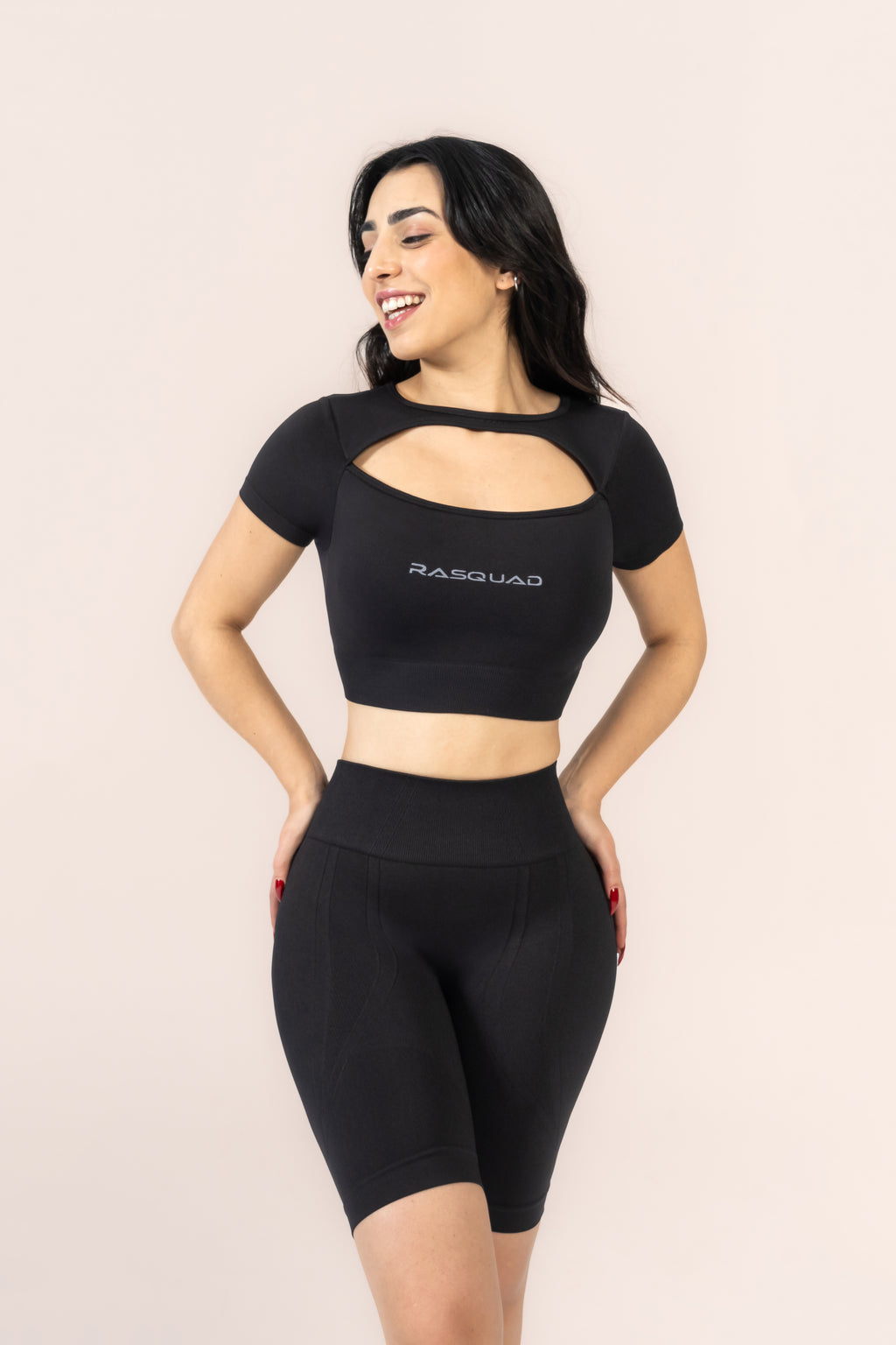Aurora Layered Crop Top Evenstar | Nefes Alabilir Spor Üst | Rasquad