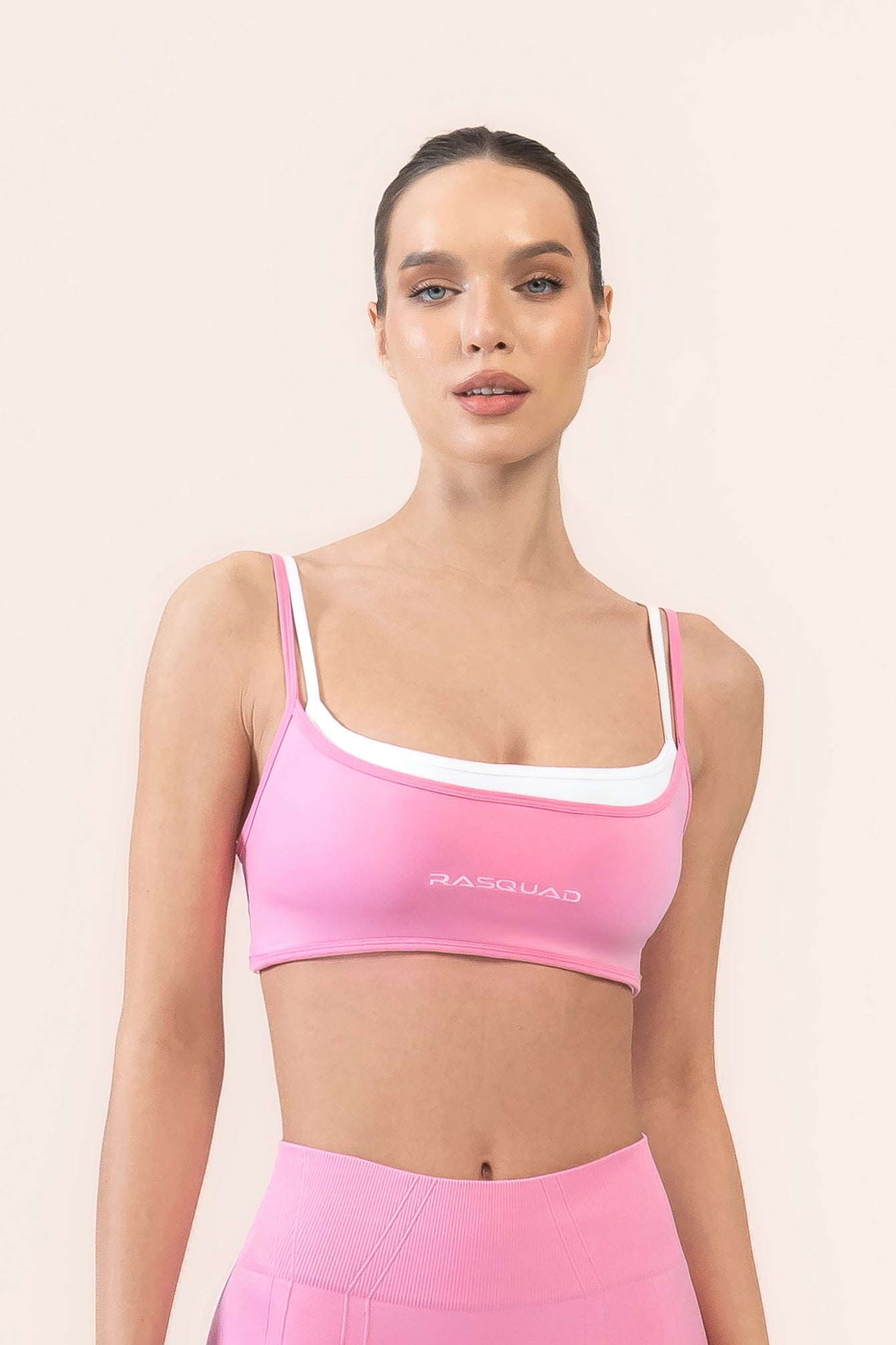 PROLUXE LAYERED SPOR BRA  - Pembe