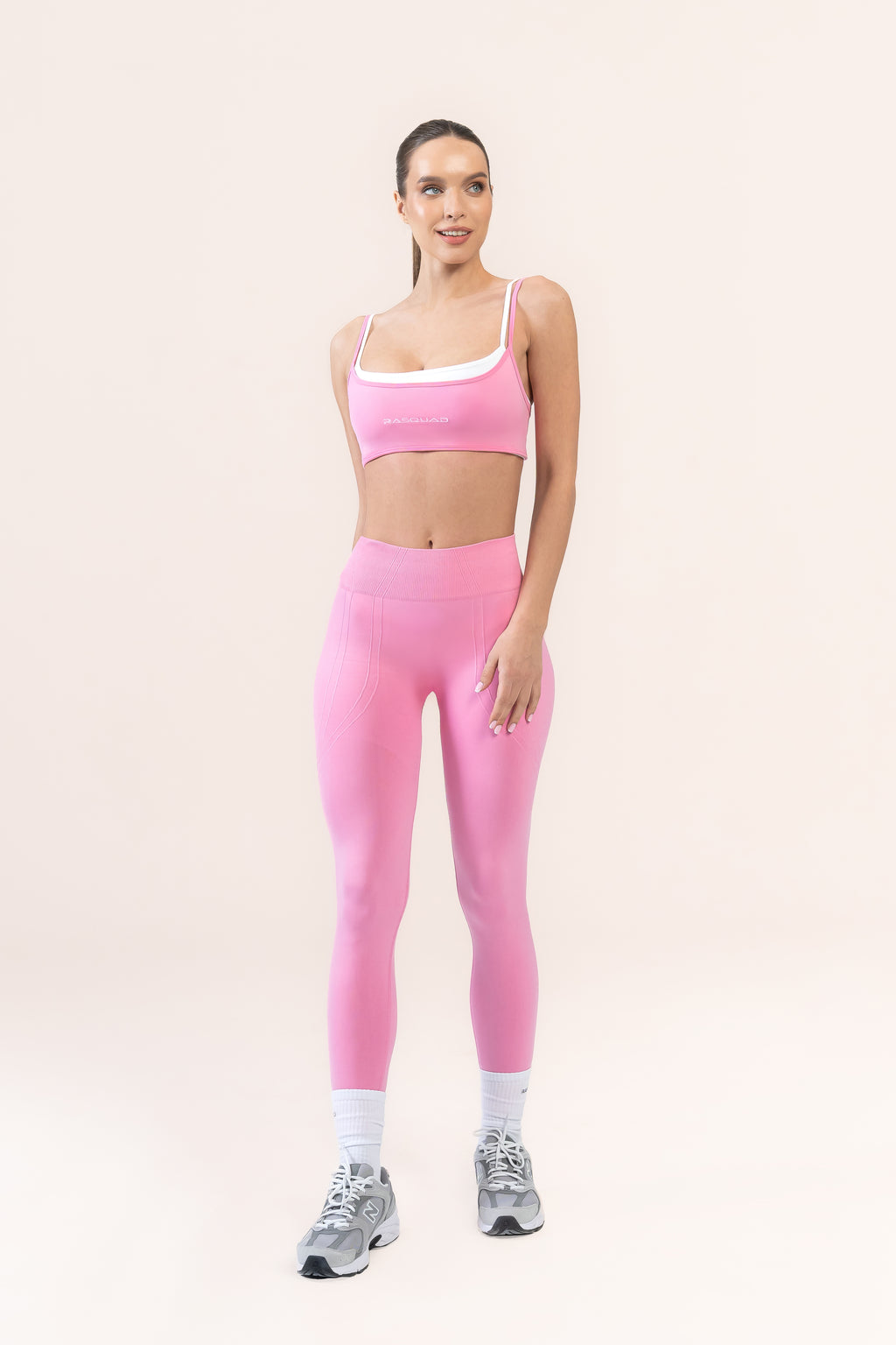 PROLUXE LAYERED SPOR BRA  - Pembe