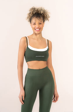 PROLUXE LAYERED SPOR BRA  - Yeşil