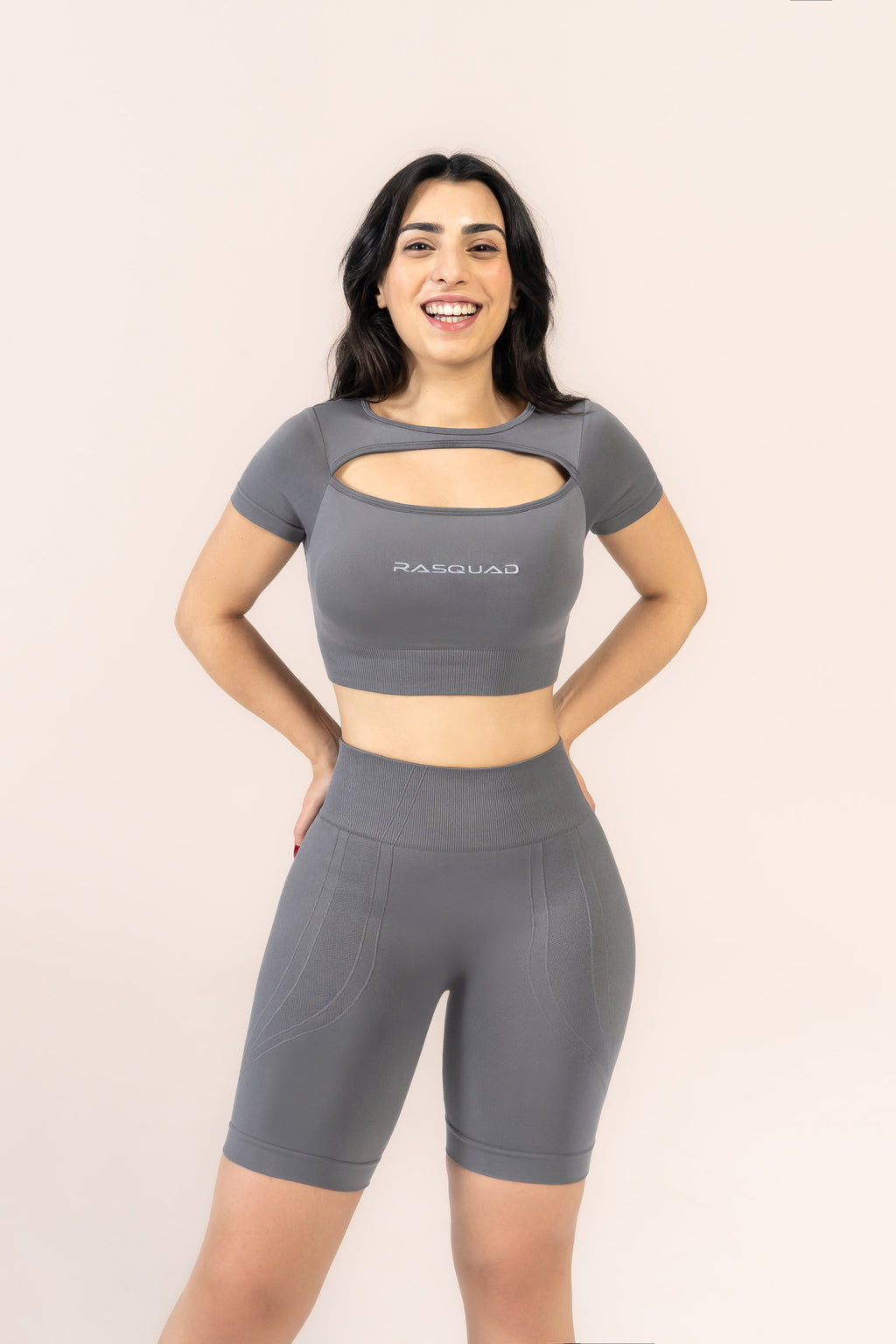 Aurora Proluxe Curve Short Mithril | Push Up Spor Şort
