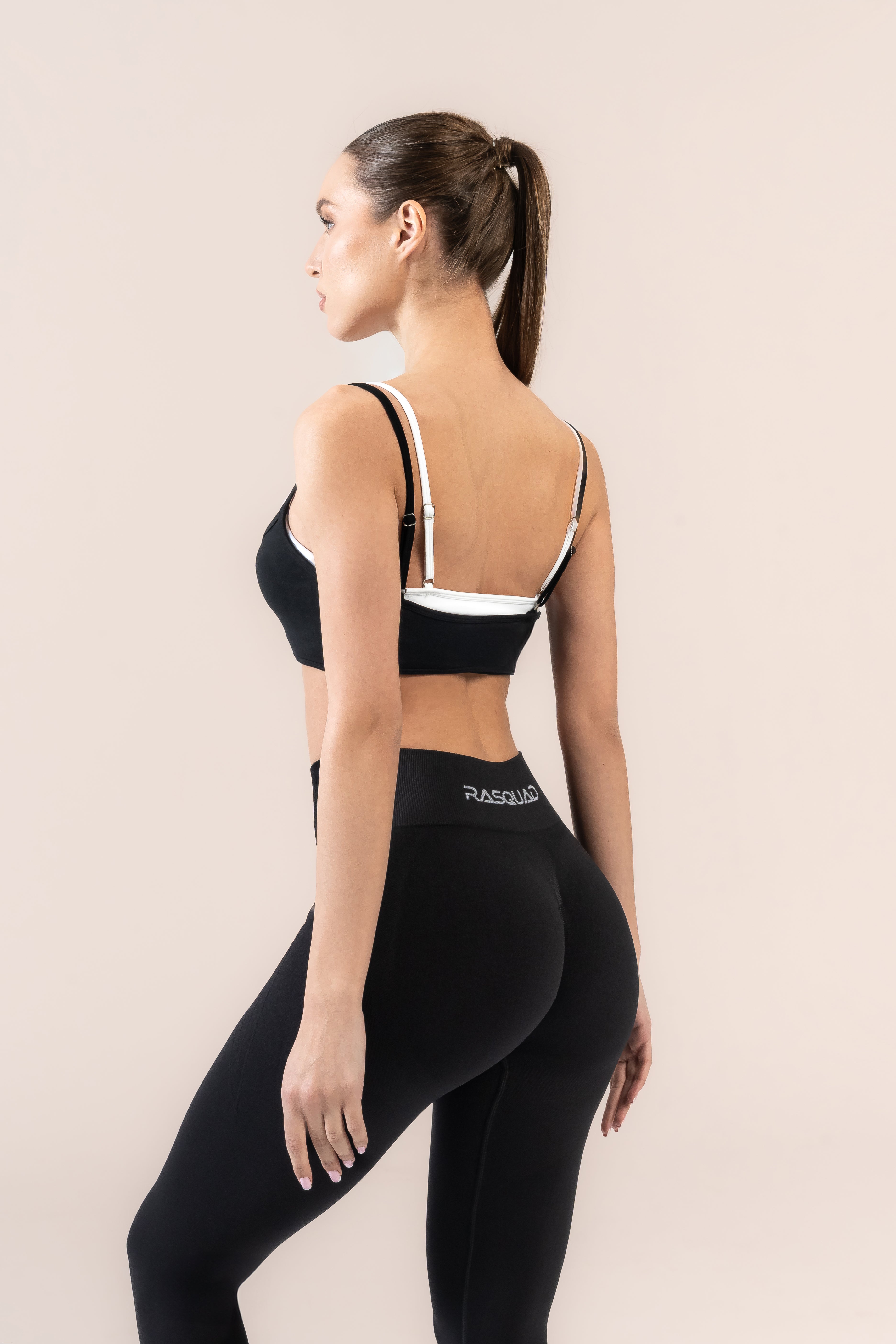 PROLUXE LAYERED SPOR BRA  - Siyah