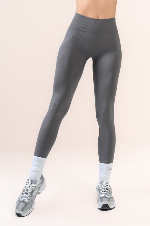 Aurora Proluxe Leggings Mithril | Yüksek Bel Dikişsiz Tayt
