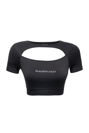 Curve Crop Top - Siyah