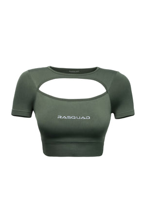 PROLUXE CROP TOP - Green