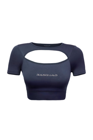 Curve Crop Top - Lacivert